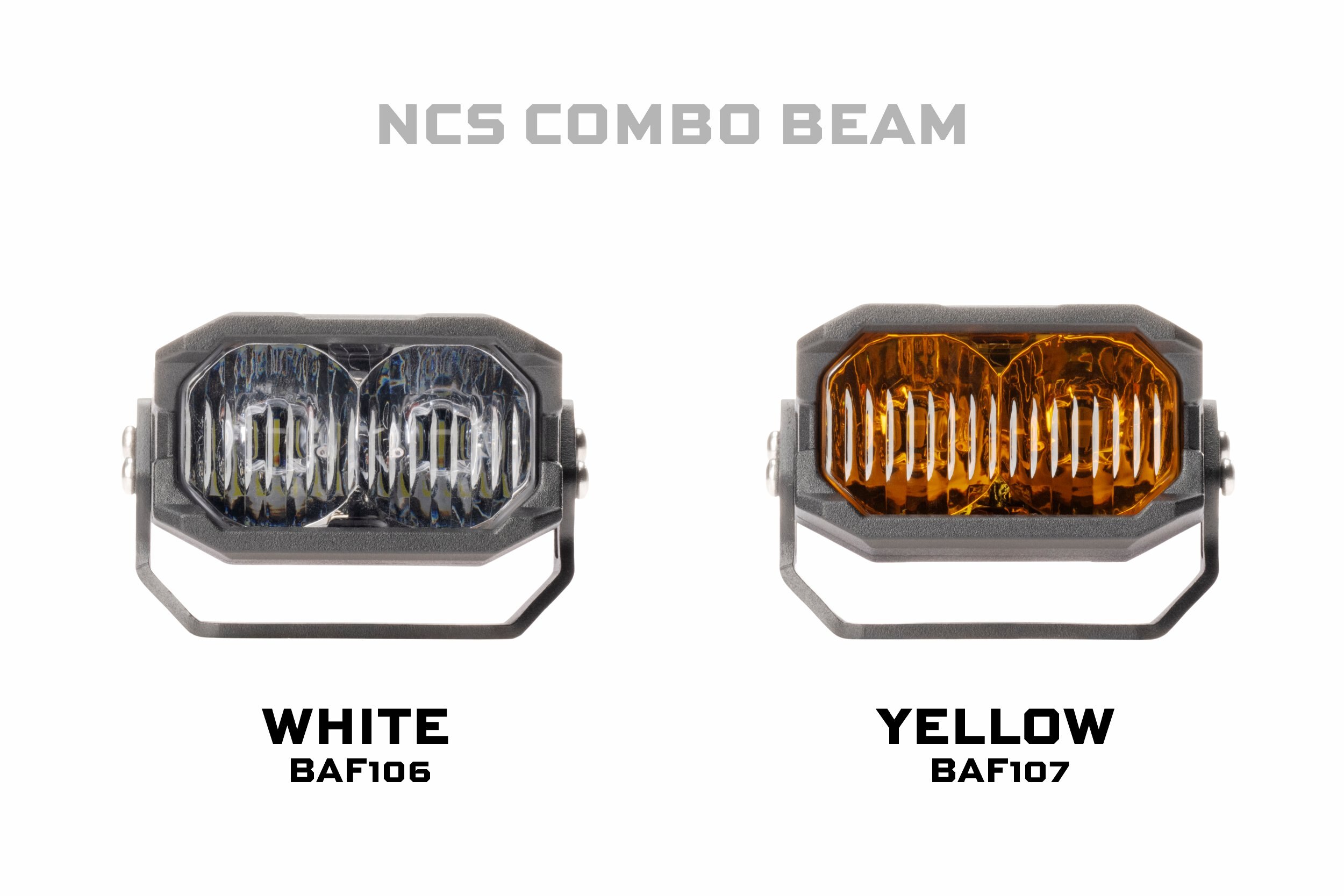 Morimoto 2Banger LED Pods: NCS Combo Beam | Maximum Width & Distance