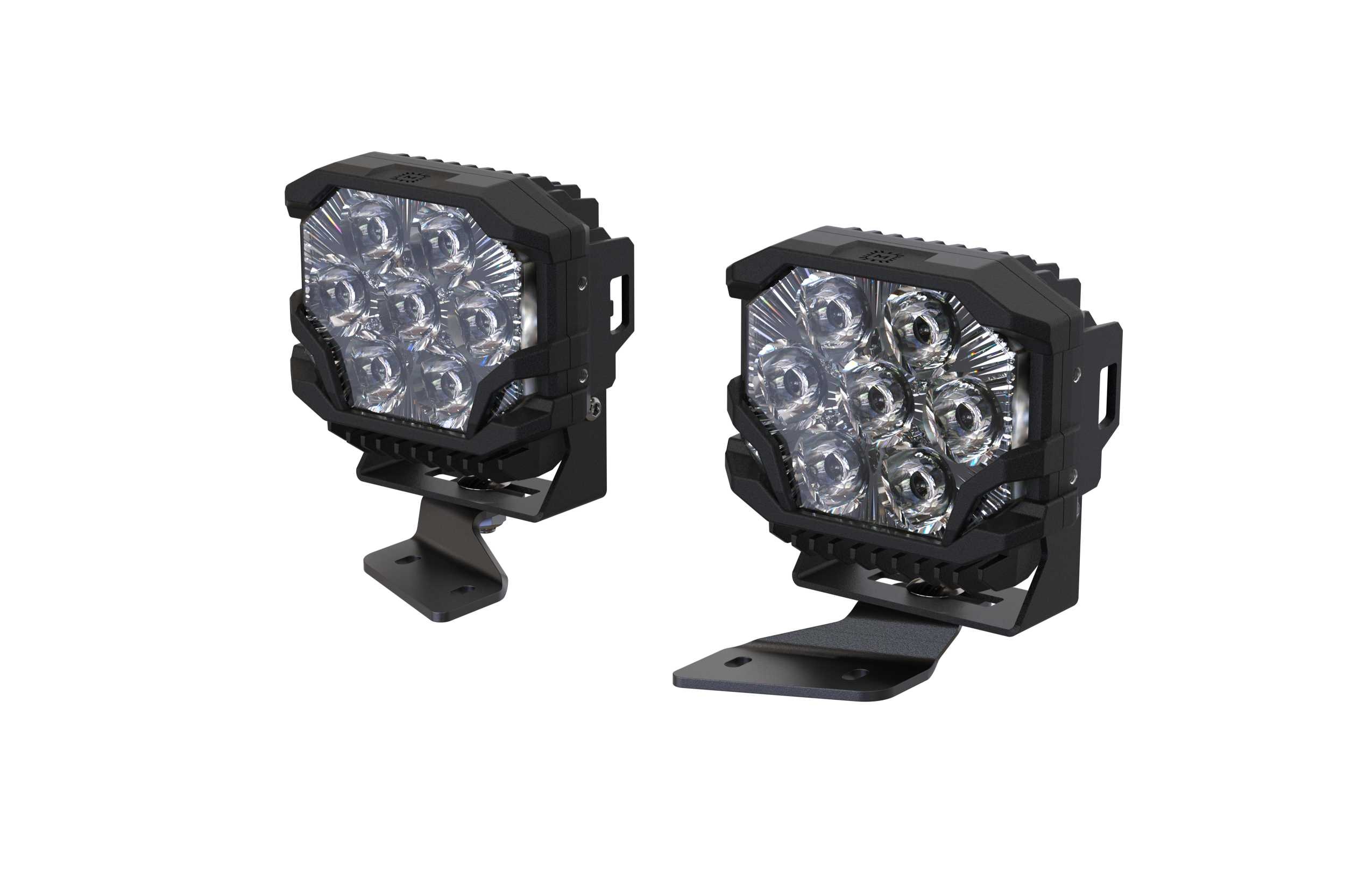 MORIMOTO 21-26 Ford Bronco BigBanger LED Ditch Light System