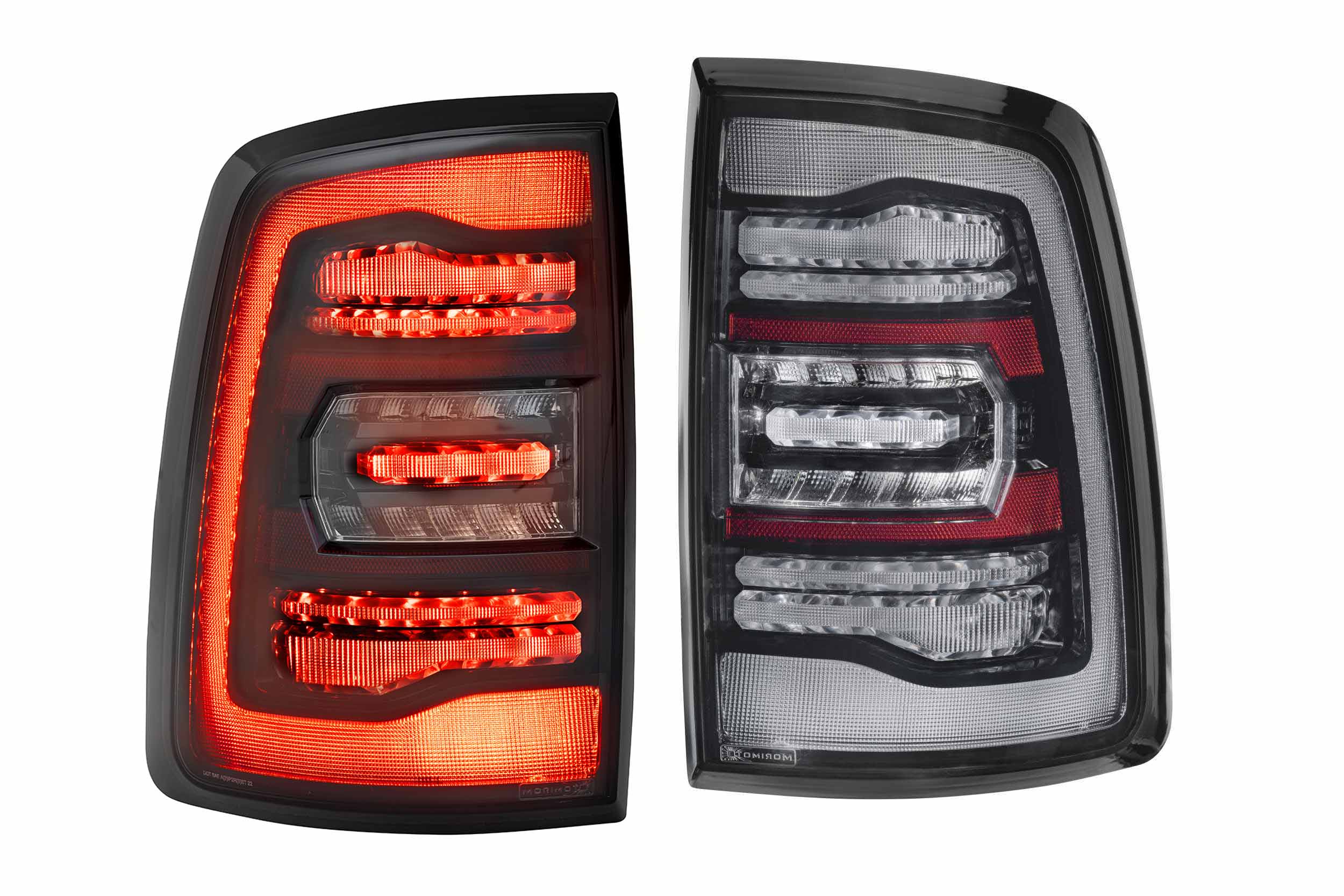 MORIMOTO 09-18 Dodge Ram 1500 XB LED Tail Lights (Smoked)