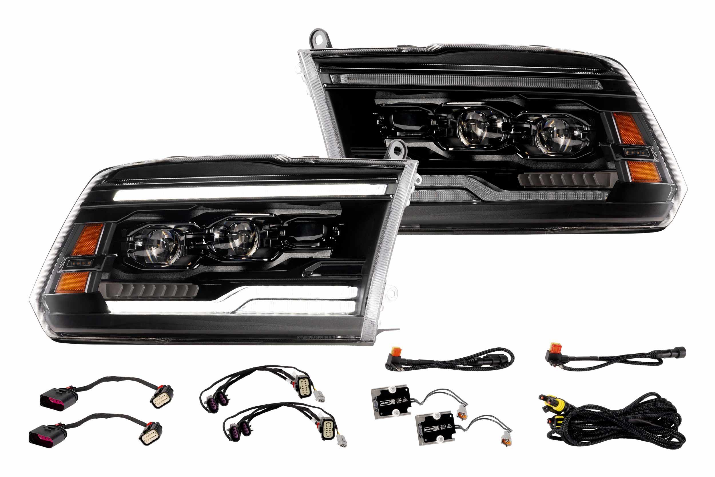 MORIMOTO 09-18 Dodge Ram HD XB Evo Hybrid LED Headlights
