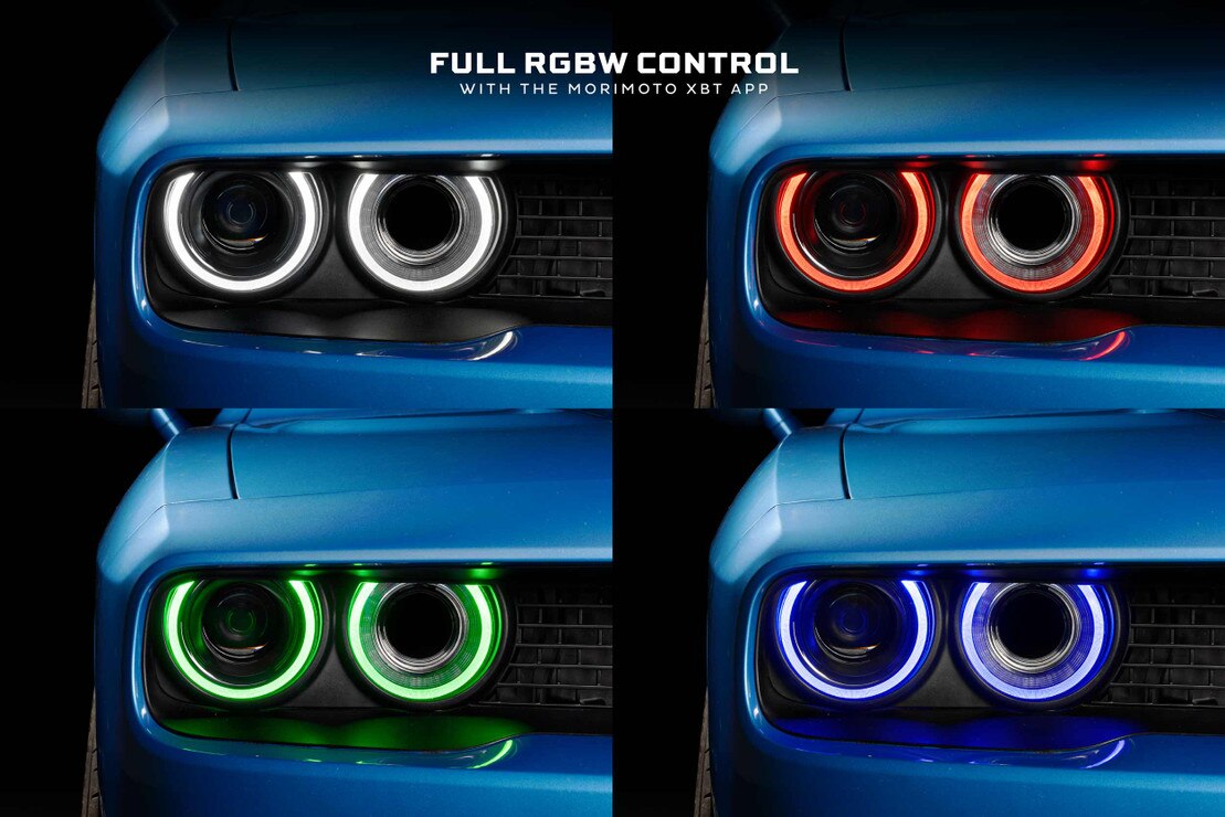 Morimoto | Dodge Challenger (15-23) XRGB LED Headlights | LF495