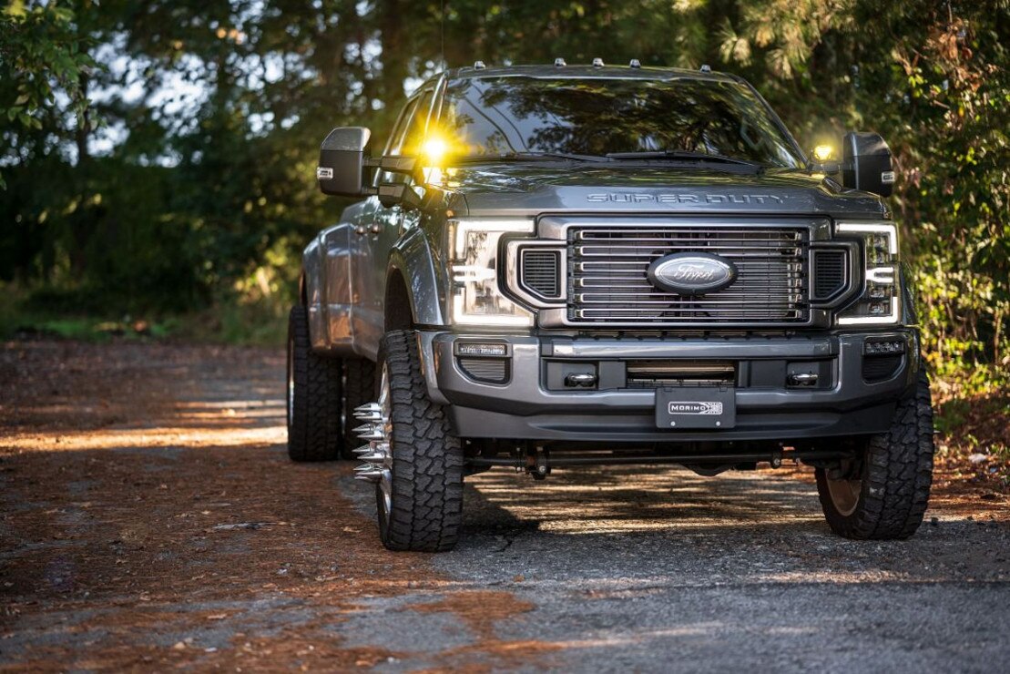 50 Straight and Curved LED Light Bar Mounting Brackets for 1999-2014 FORD F250