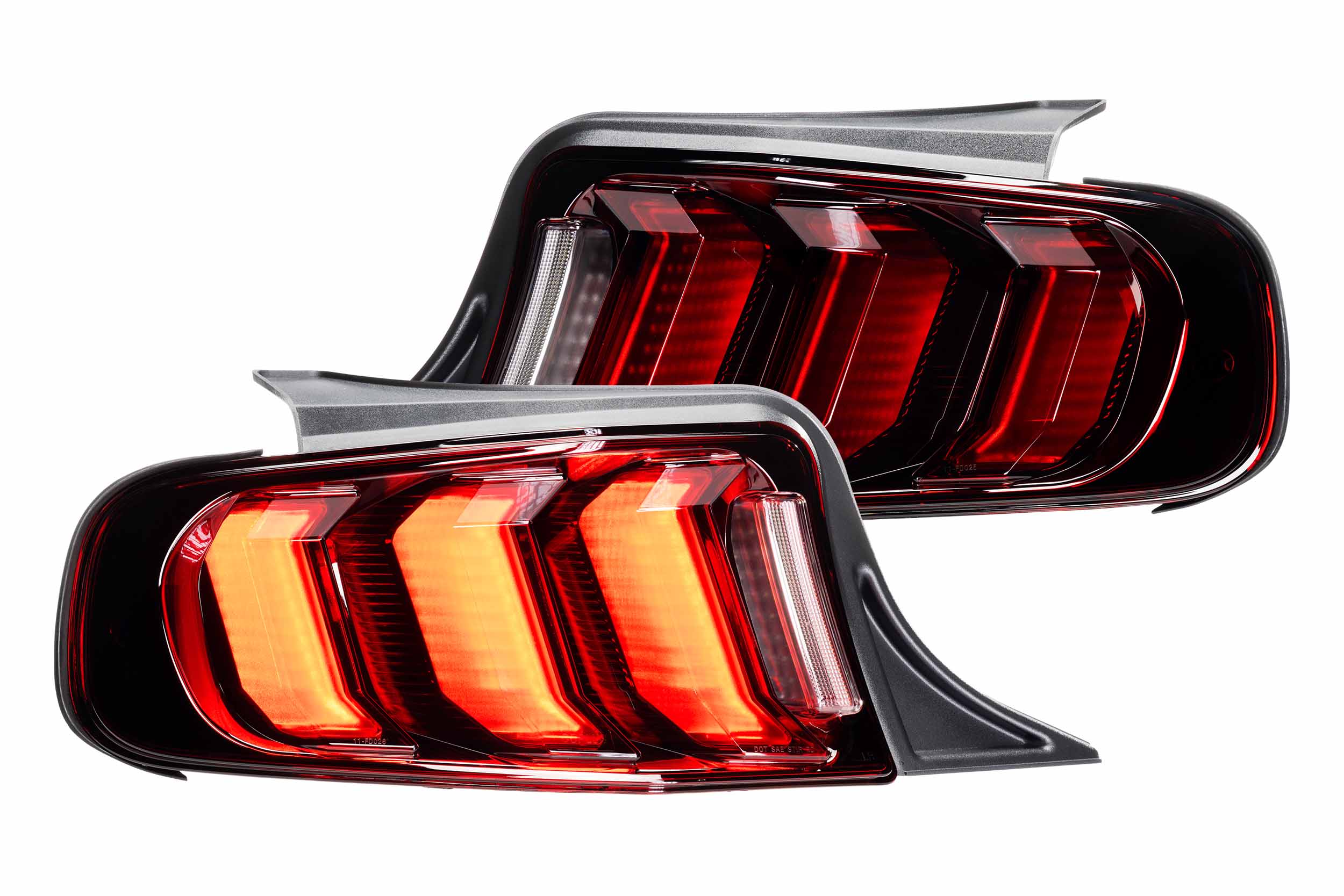 MORIMOTO 13-14 Ford Mustang Facelift XB LED Tail Lights (Red)