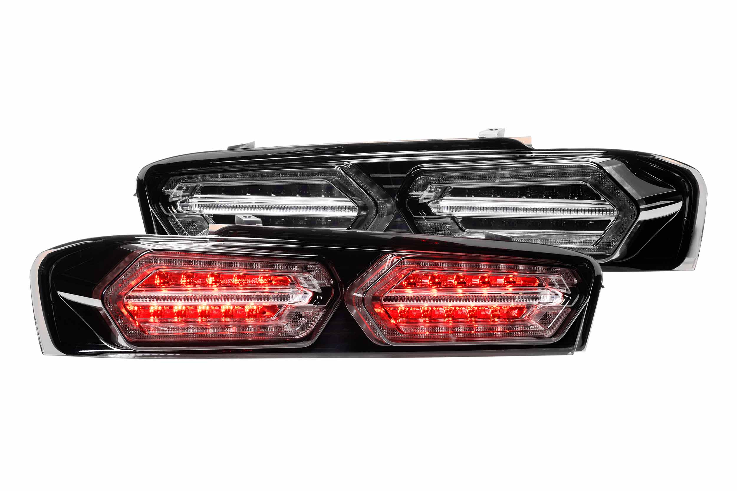 MORIMOTO 16-18 Chevrolet Camaro XB LED Facelift Tail Lights (Smoked)
