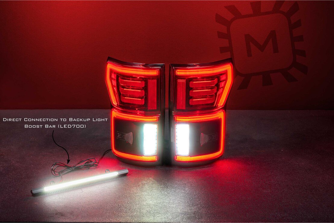 Ford Raptor (17-20) Morimoto XB Red LED Tail Lights | MM LF722