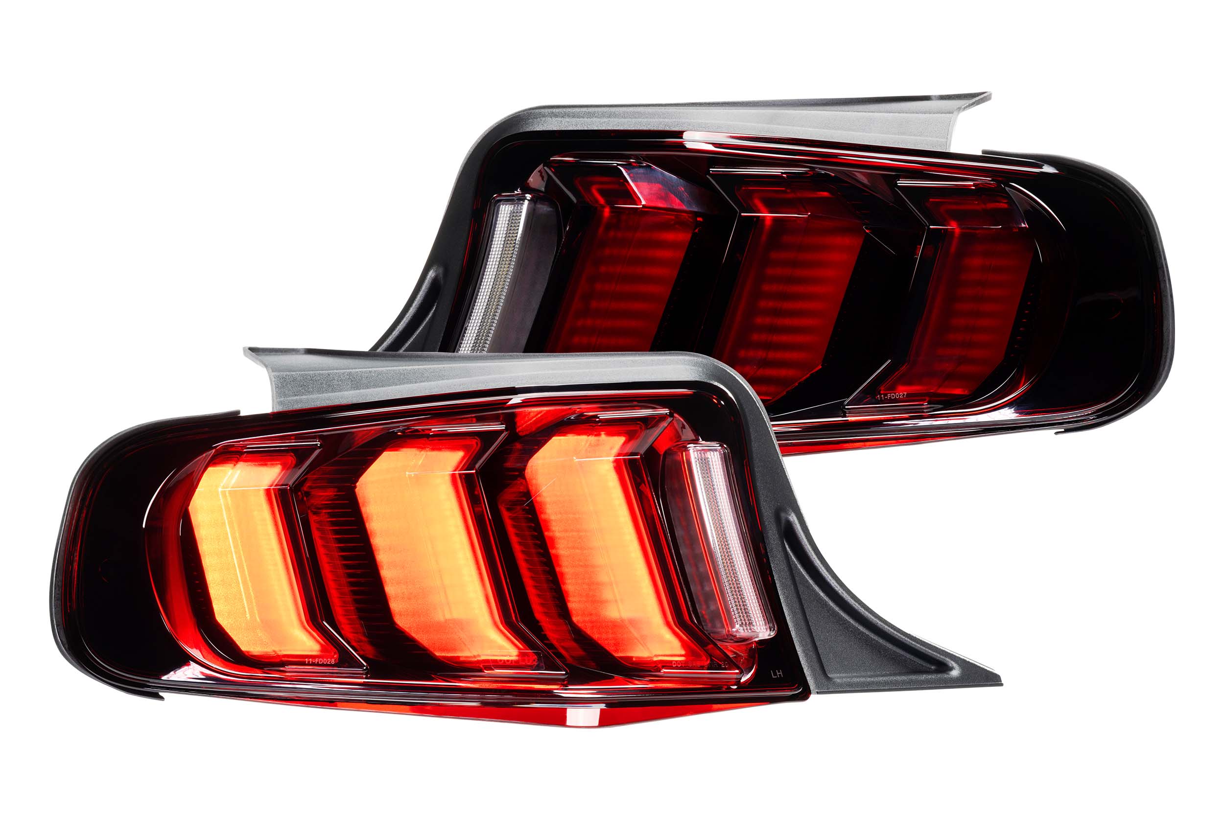 MORIMOTO 10-12 Ford Mustang Facelift XB LED Tail Lights (Red)