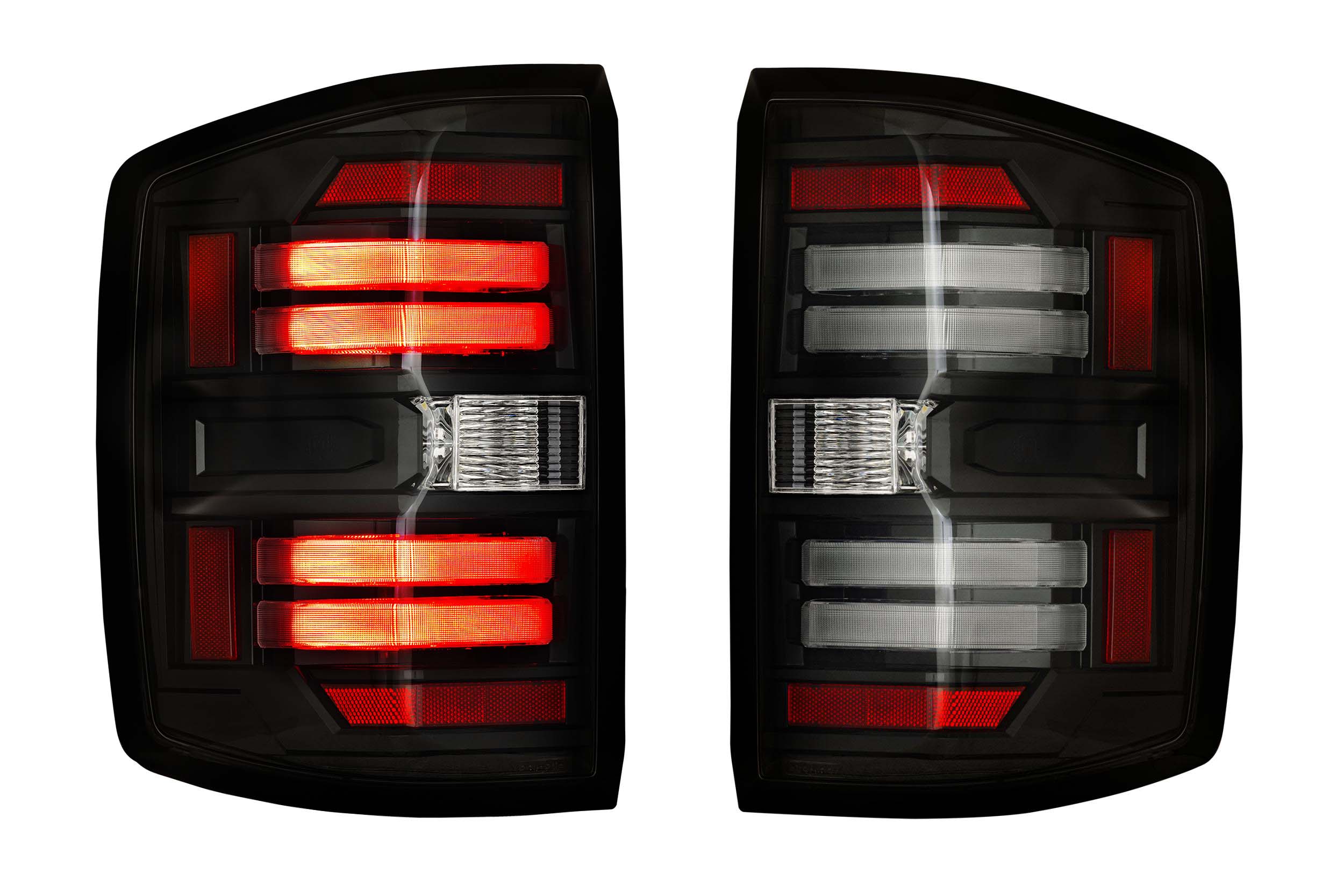 MORIMOTO 15-19 Chevrolet Silverado HD XB LED Tail Lights (Smoked)