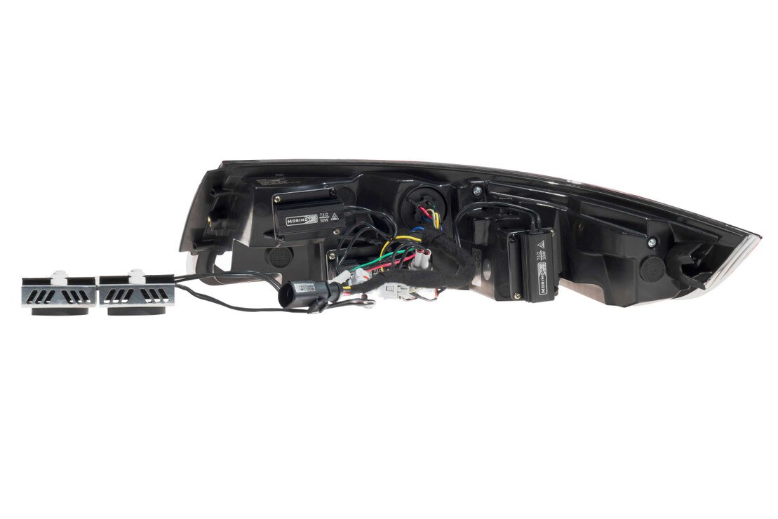 Lumen DTRL-JLTH9-JT - Sequential Black LED Turn Signal/Parking Lights with DRL
