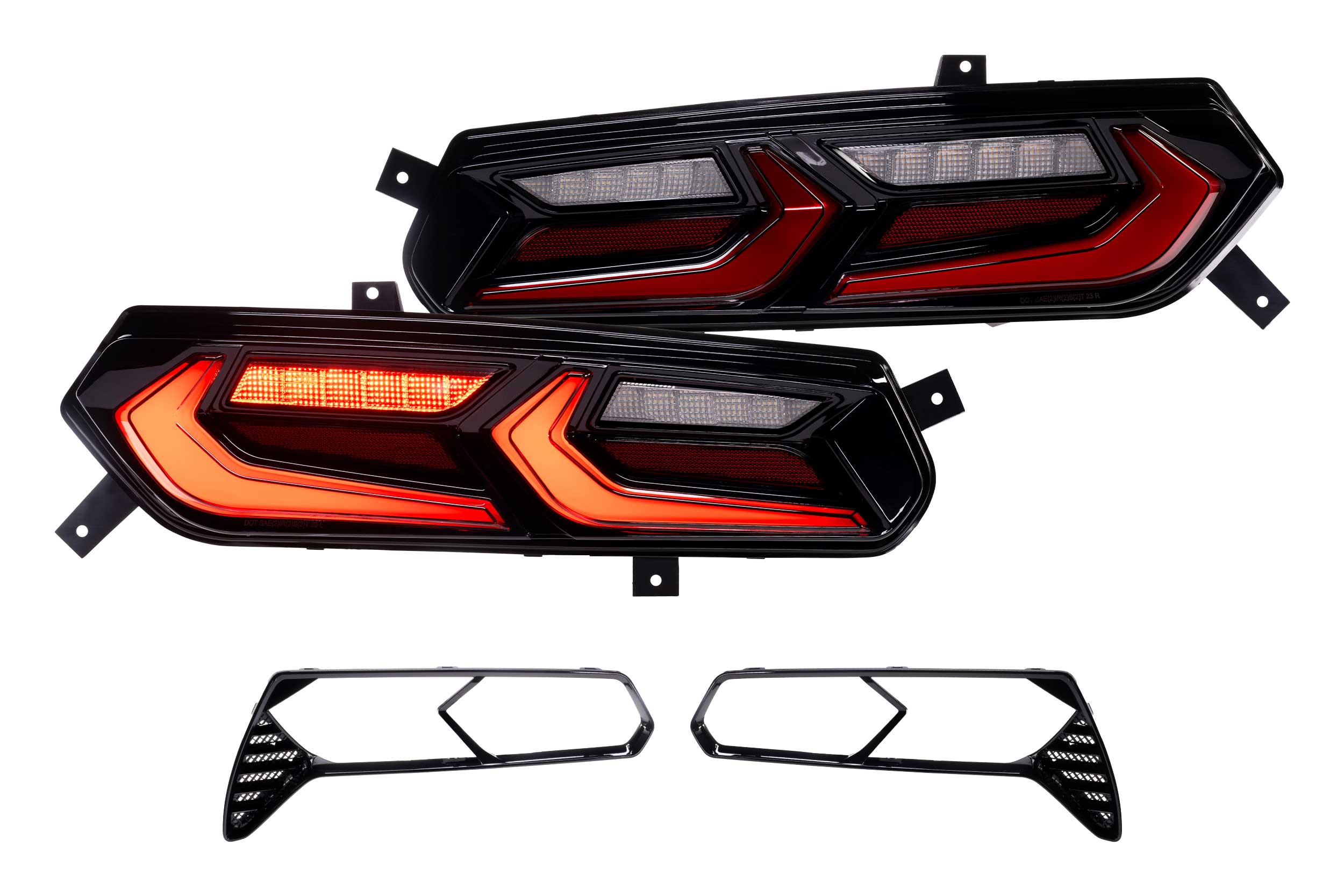 MORIMOTO 14-19 Chevrolet Corvette C7 XB LED Tail Lights (Red)