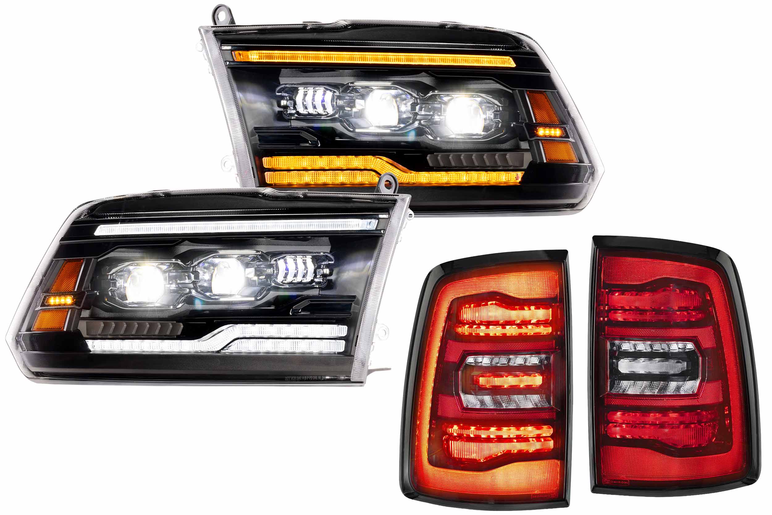 MORIMOTO 2015 Dodge Ram HD Headlight & Tail Light Combo