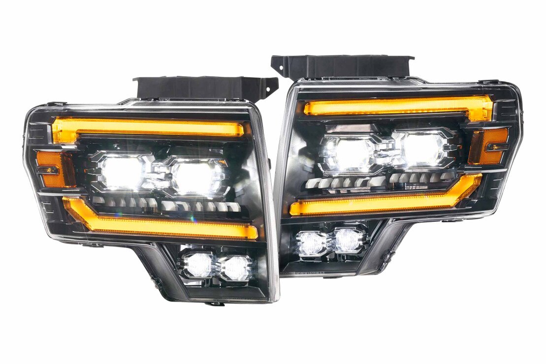 LF2-506 | 10-14 Ford SVT Raptor XB Evo LED Headlights