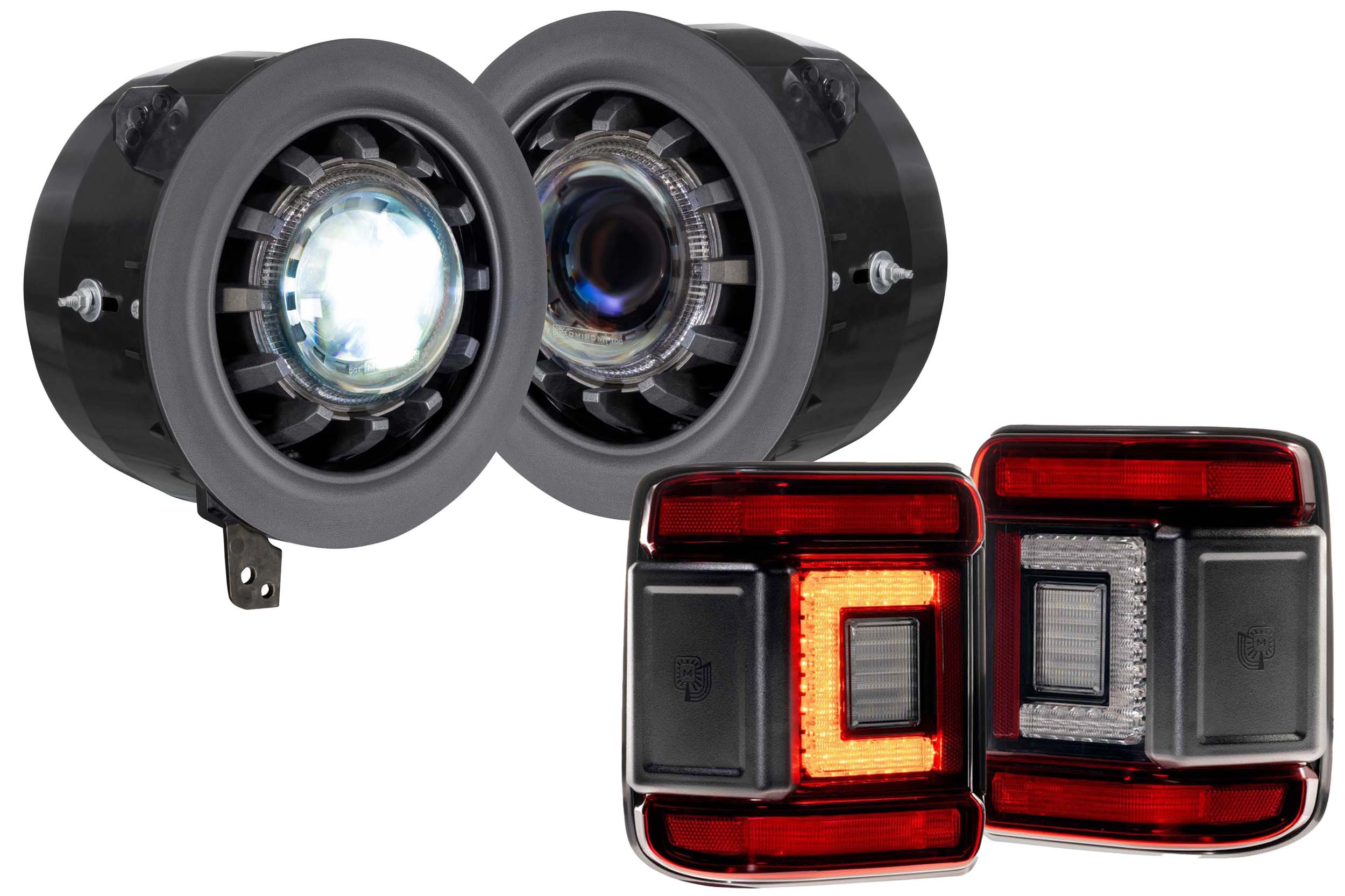 MORIMOTO 18-26 Jeep Wrangler JL Headlight & Tail Light Combo
