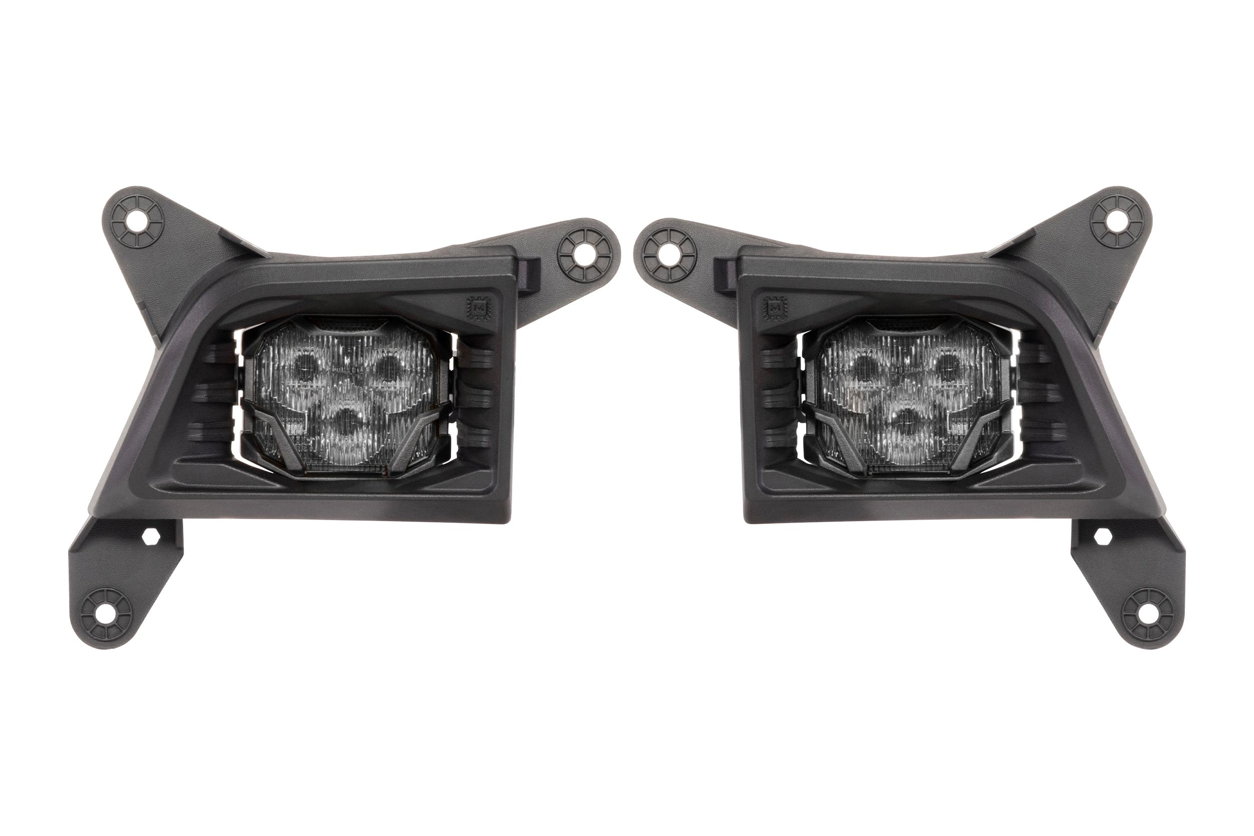 Morimoto Banger (4Banger) LED Fog Lights for 2019-2021 Chevrolet Silverado 1500 (5.3L V8, 6.2L V8, 2.7L Turbo I4)