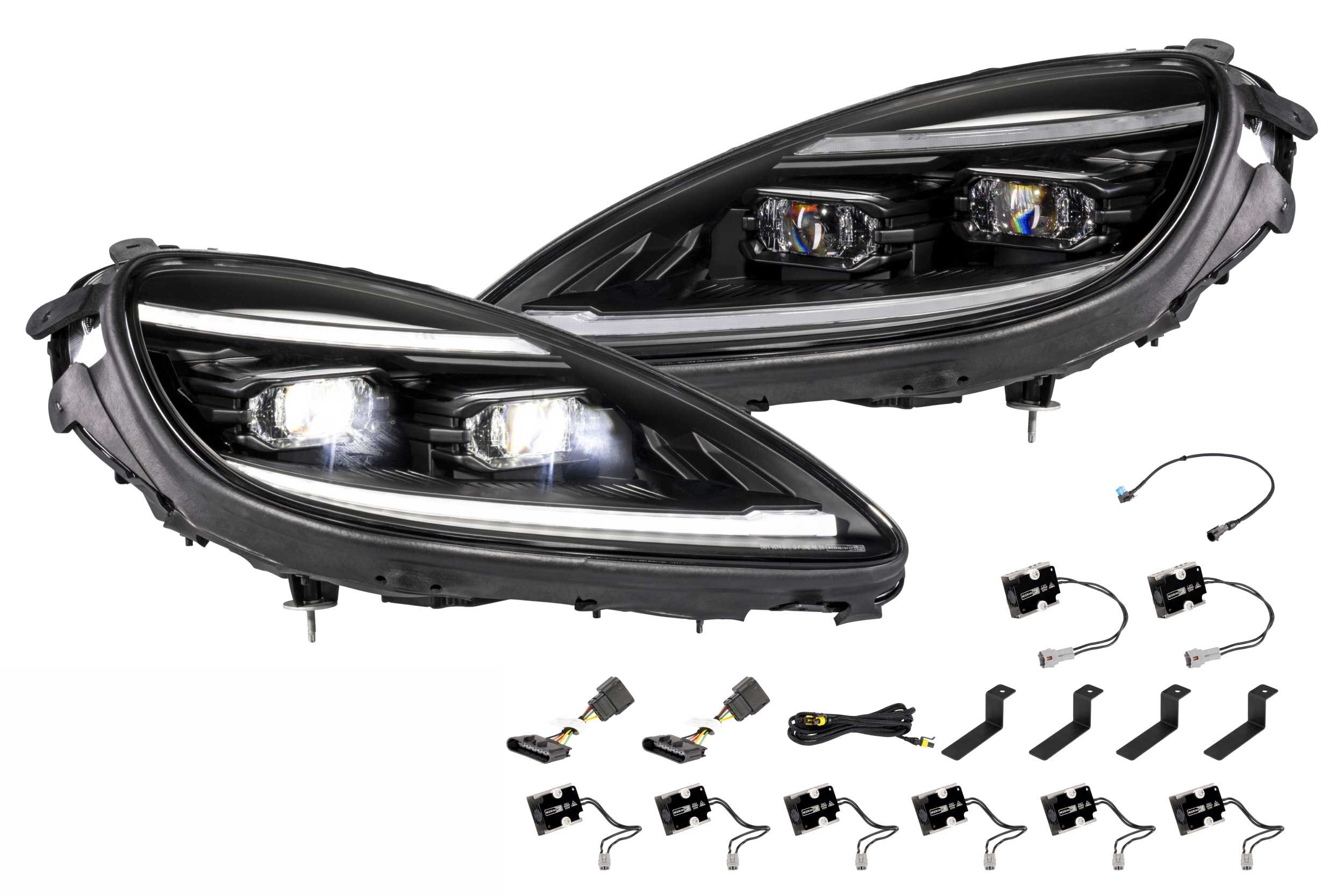 MORIMOTO 05-13 Chevrolet Corvette XB Evo Hybrid LED Headlights
