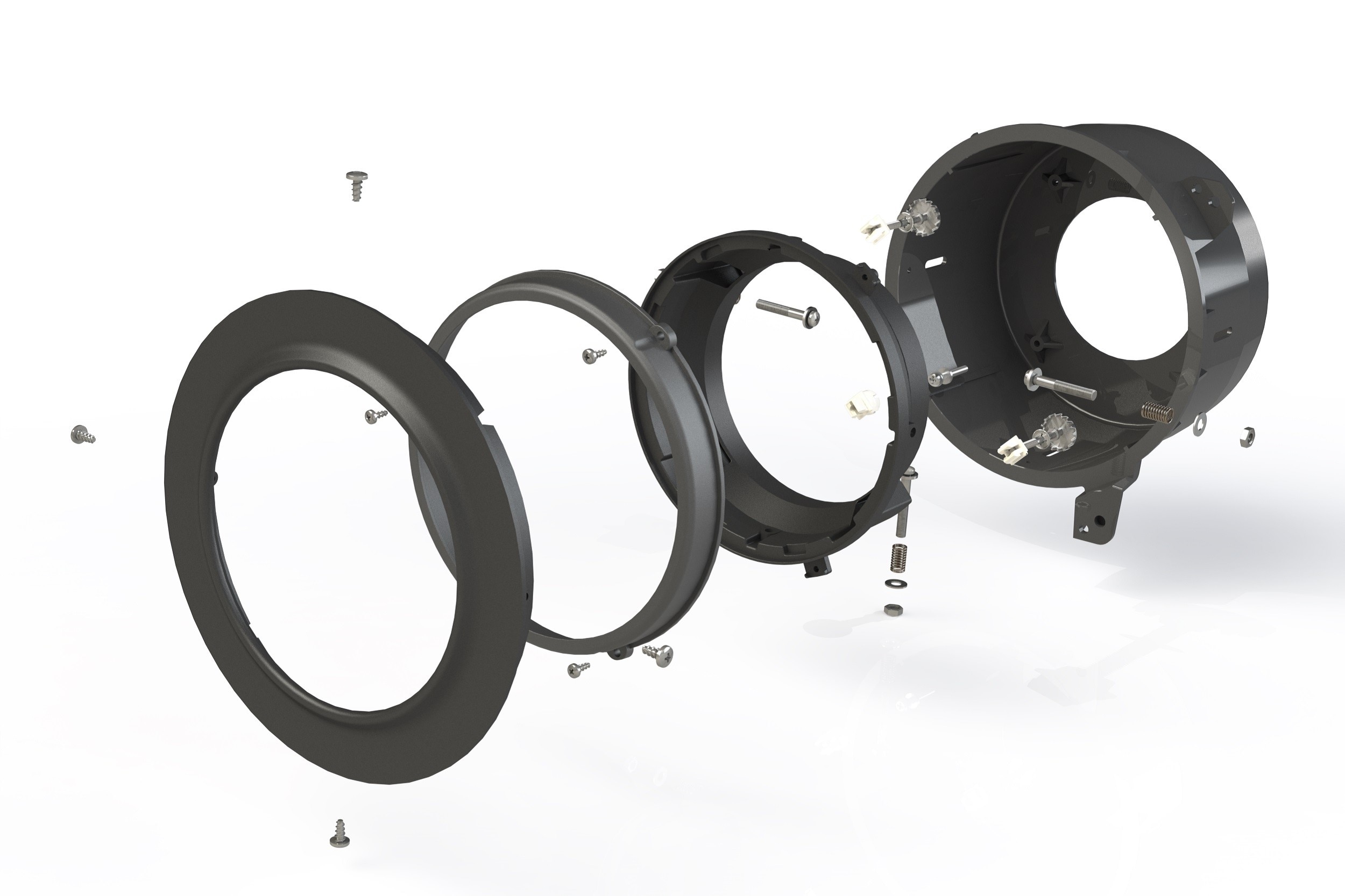 MORIMOTO 18-26 Jeep Wrangler JL  / 20-26 Gladiator JT LED Headlight Adapters