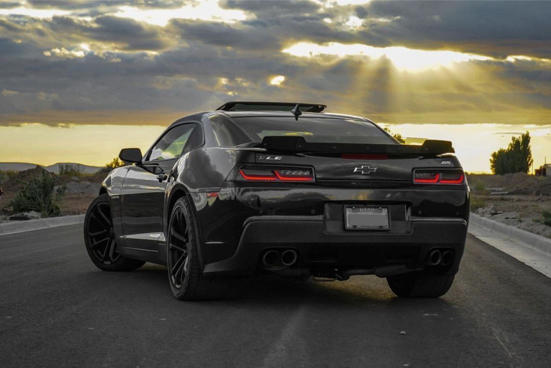 Morimoto XB LED taillights on a Chevrolet Camaro 1LE.