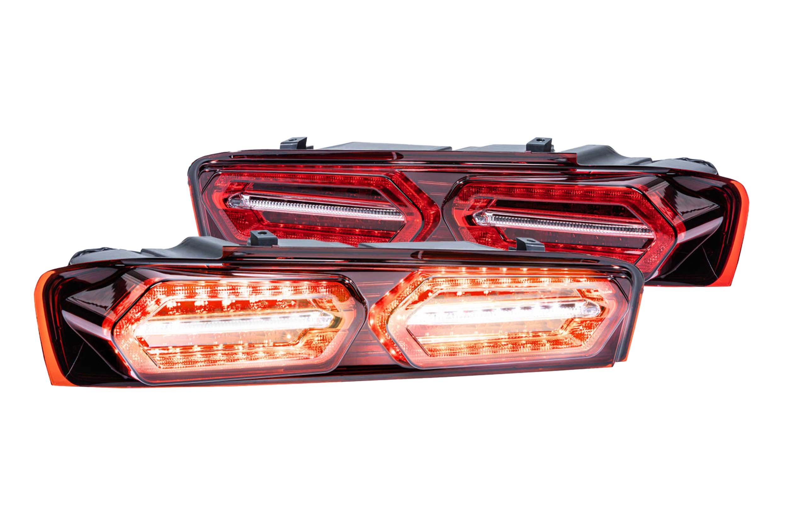MORIMOTO 16-18 Chevrolet Camaro XB LED Facelift Tail Lights (Red)