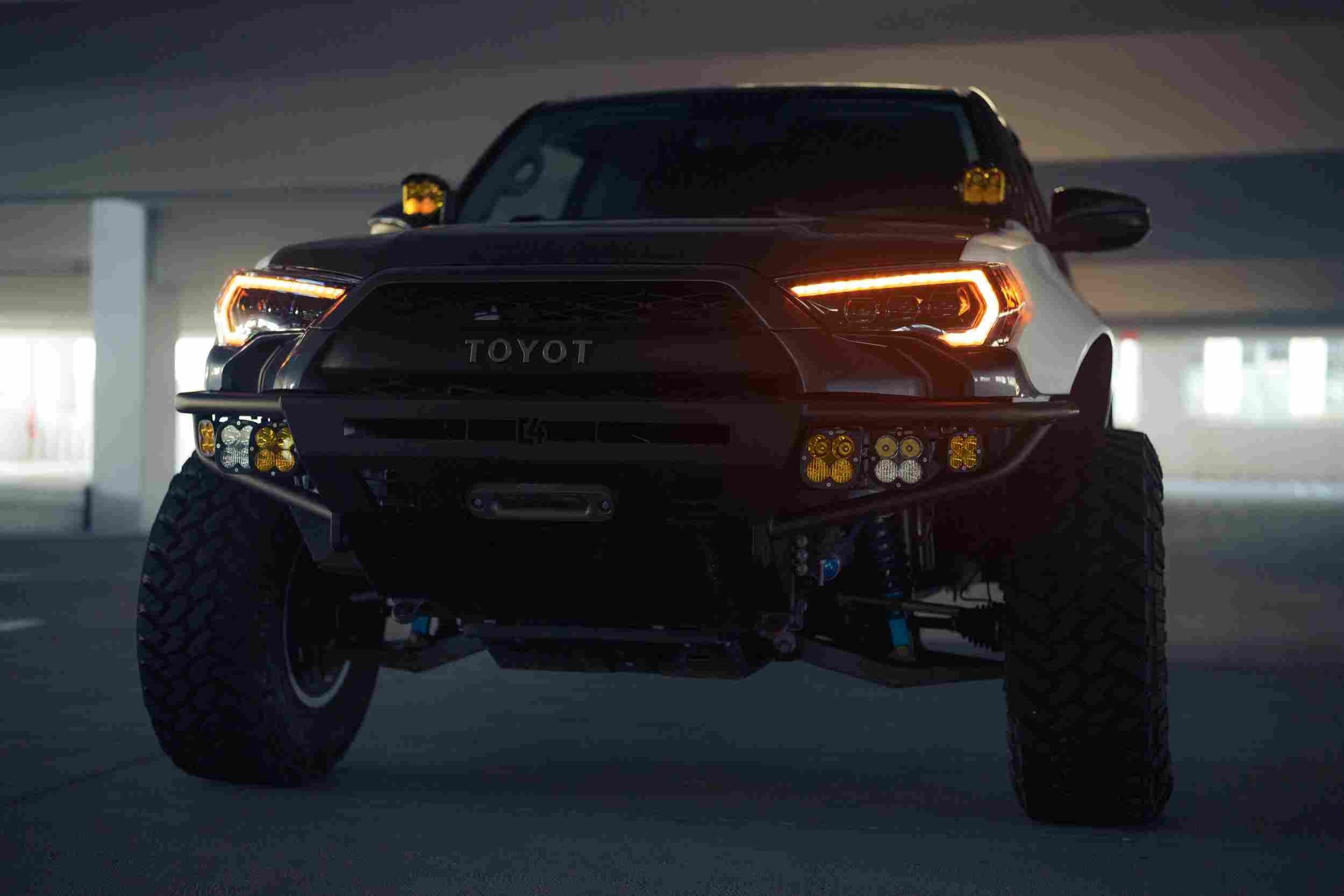 Toyota 4Runner (14-23): XB Amber LED Headlights Morimoto LF531.2-A-ASM