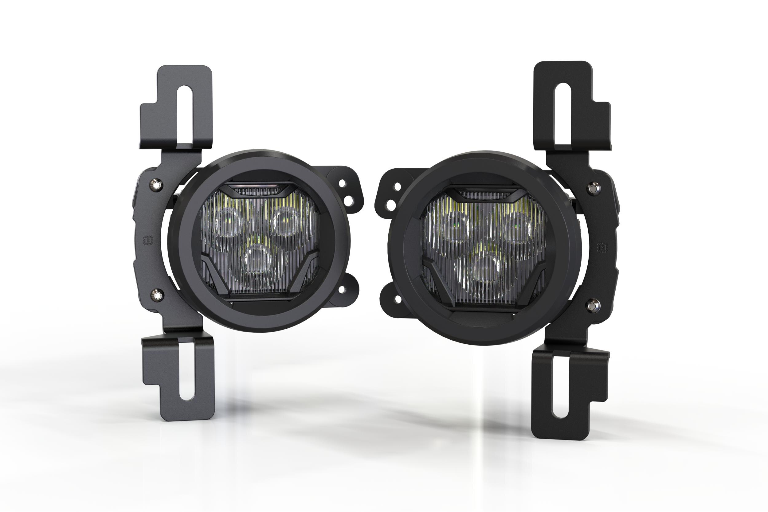 MORIMOTO 18-26 Jeep Wrangler JL / 20-26 Gladiator JT 4Banger LED Fog Lights