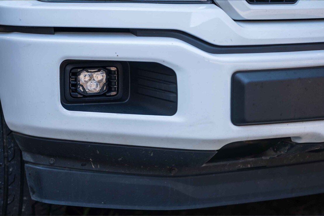 f150 fog light pods 2018-2020 F-150 led pod mount in the factory fog location. KD Fabworks is  AWESOME! main image 1