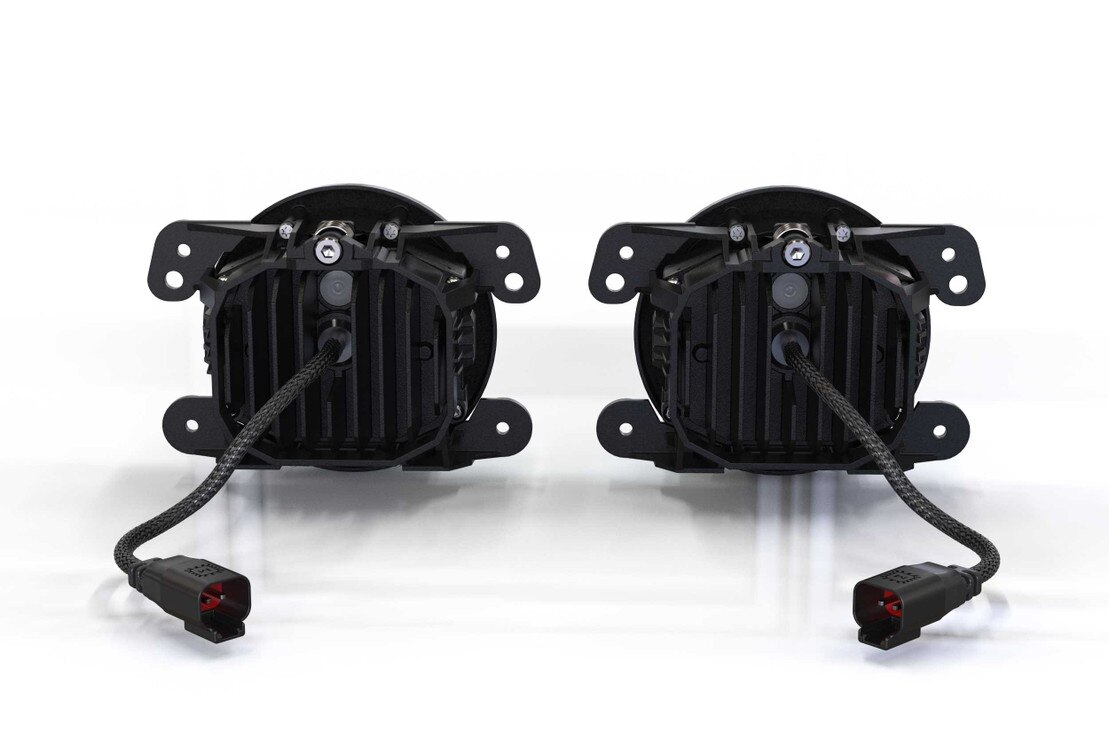 4 Inch LED Fog Lights For 2014-2018 Jeep Cherokee – Front Bumper Driving Lamps – Pair – SHENKENUO