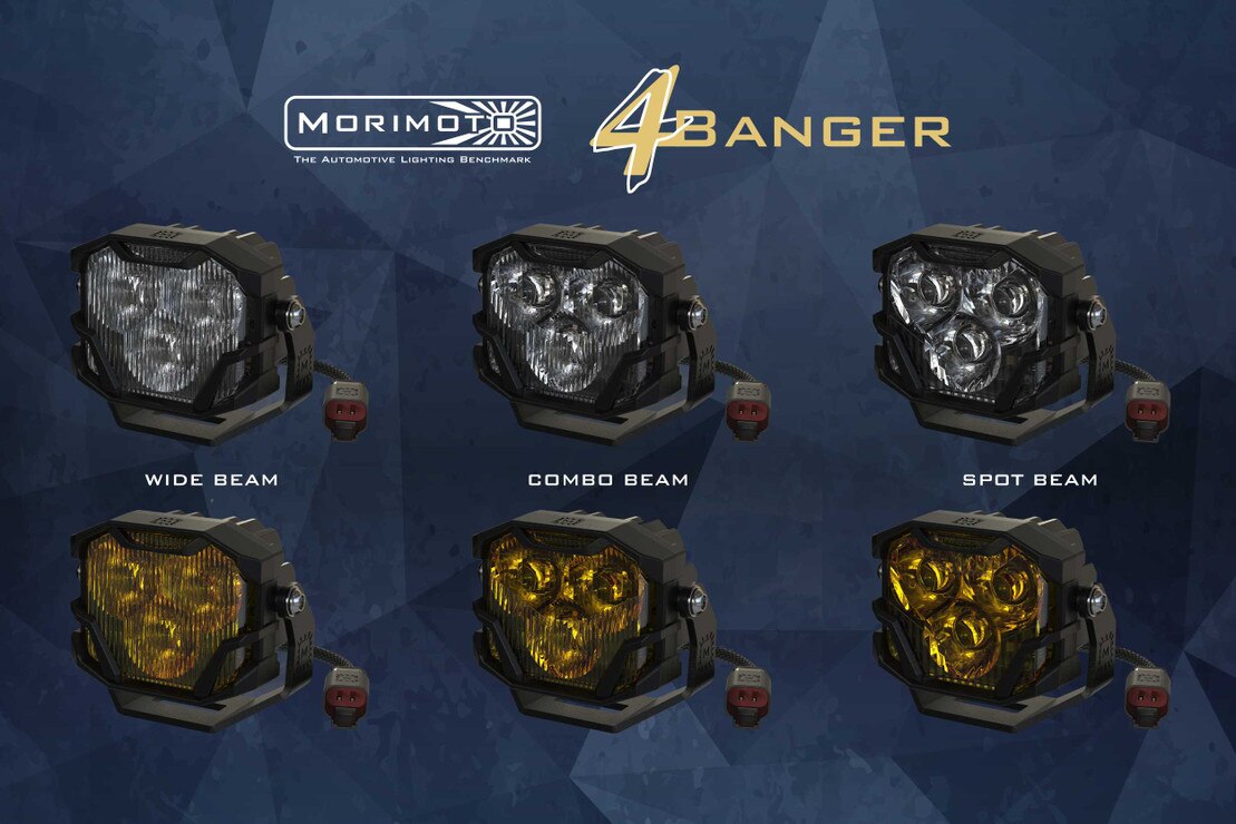 Morimoto 4Banger LED Fog Lights: Ram HD (10-18)
