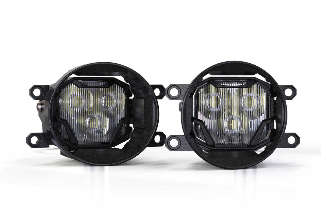 Fog Lights Assembly Kit For Toyota Tacoma 2016-2022 SR/SR5 – Includes H16 Bulbs, Switch, Wiring, Bezel 4 thumbnail image